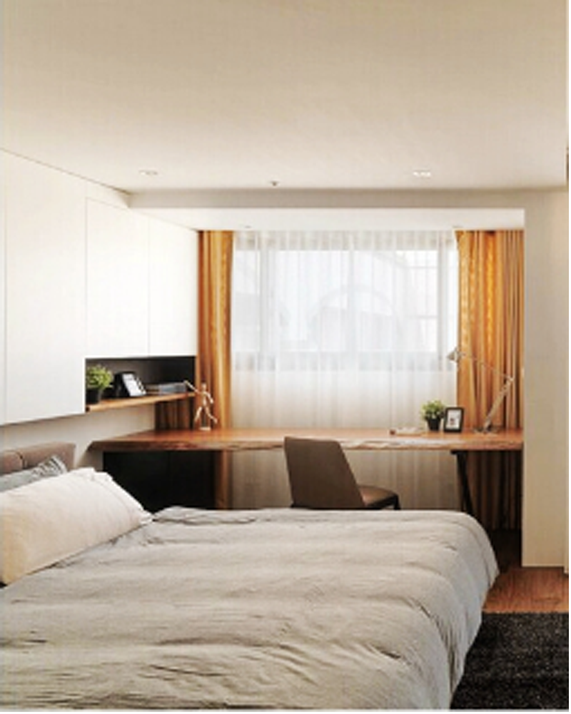卧室图片来自乐慧可爱多在领秀慧谷三居现代简约风格设计的分享