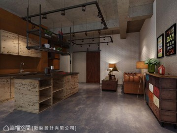 灵魂吶喊132平工业复古风宅邸