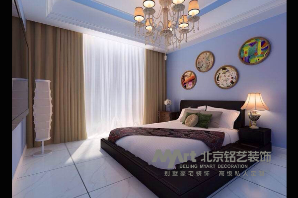 卧室图片来自北京铭艺-Myart-大飞在盛邦大都会-地中海的分享