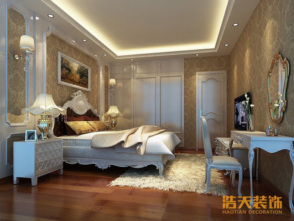 卧室图片来自深圳市浩天装饰在中信凯旋城的分享