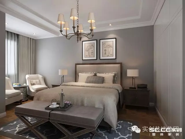 卧室图片来自实创装饰上海公司在136㎡混搭三居室的分享