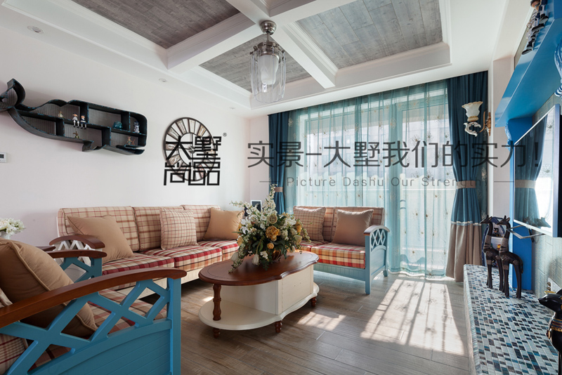 三居 美式 客厅图片来自大墅尚品-由伟壮设计在碧海蓝天·把梦幻地中海搬回家的分享