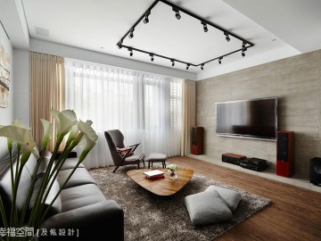 264平现代沉静Loft House