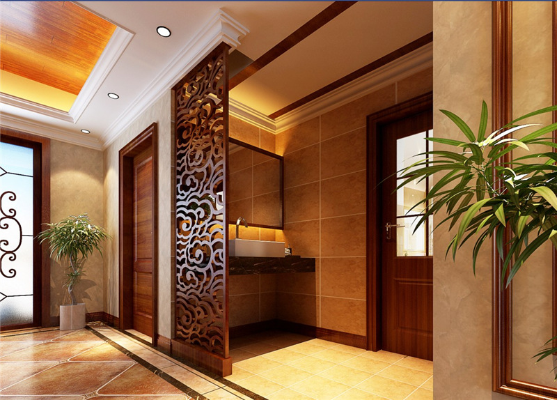 联盟新城 古典欧式 装修设计 144平米 卫生间图片来自郑州实创-整套家装在联盟新城古典欧式风格装修设计的分享