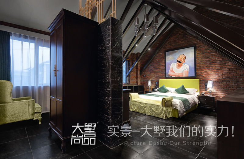 主题酒店 现代 大墅尚品 卧室图片来自大墅尚品-由伟壮设计在睿智创意酒店·享受自在慢生活的分享