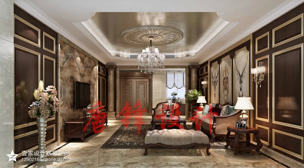 简约 欧式 客厅 卧室 别墅 三居 80后 小资图片来自唐锋设计在唐锋设计的分享