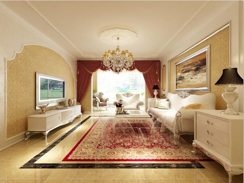 欧式 客厅图片来自轻舟装饰-90后的华仔在永泰庄园-220平米-欧式风格的分享