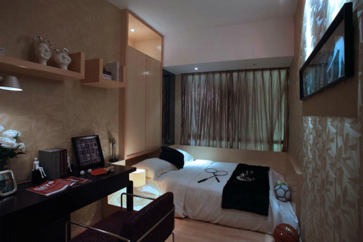 卧室图片来自cdxblzs在时代尊邸 135平米 港式风格 四室的分享