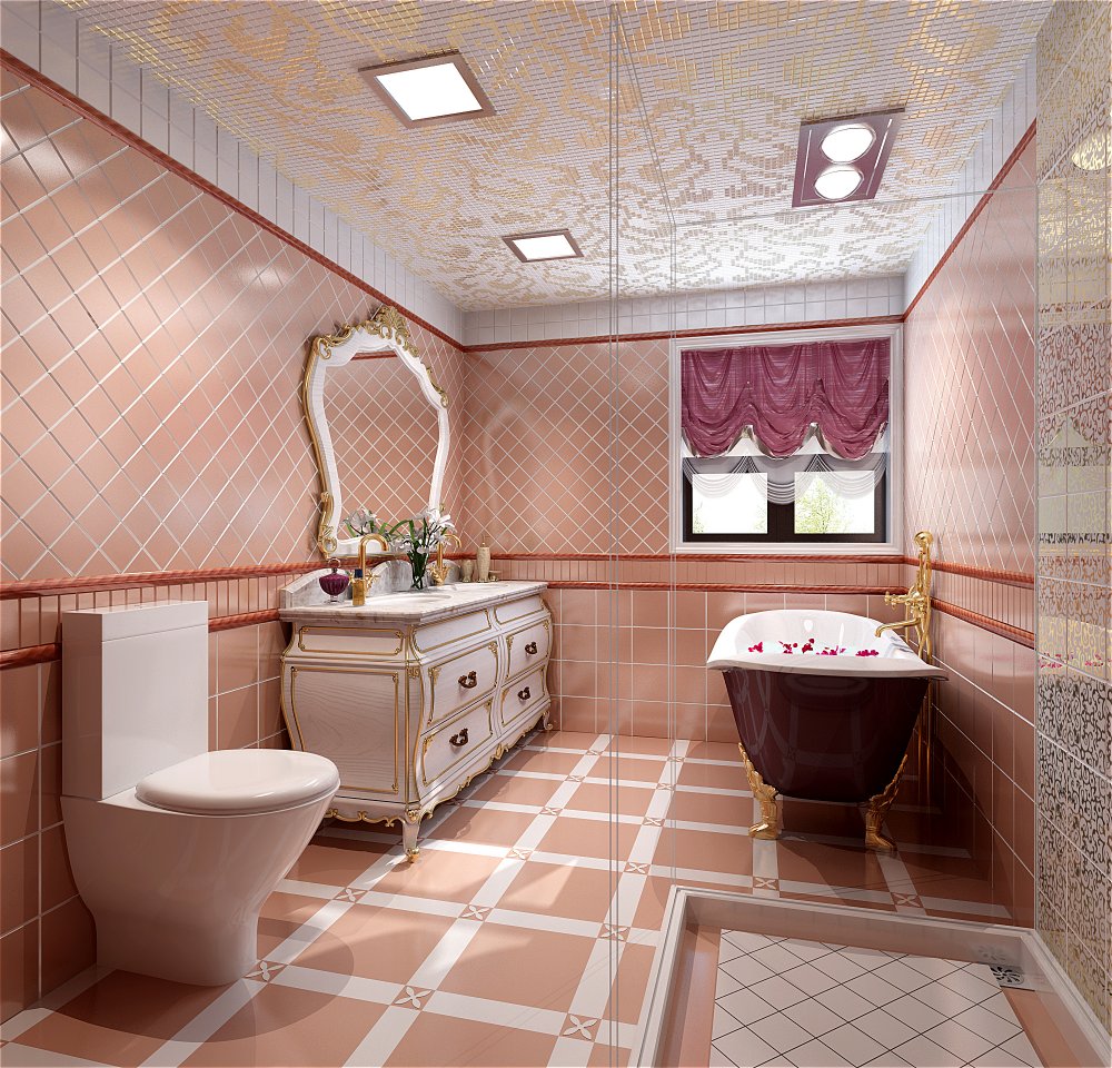 卫生间图片来自宏誉装饰-Paul在龙城一号 280平，欧式风格的分享