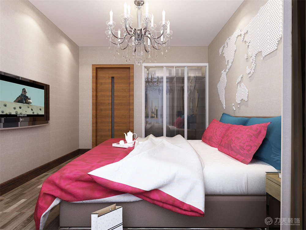 简约 卧室图片来自阳光力天装饰梦想家更爱家在现代 宝龙城 118㎡的分享