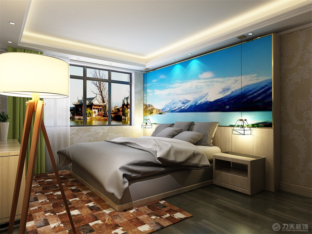 简约 卧室图片来自阳光力天装饰梦想家更爱家在现代简约 中浩智城 110平的分享