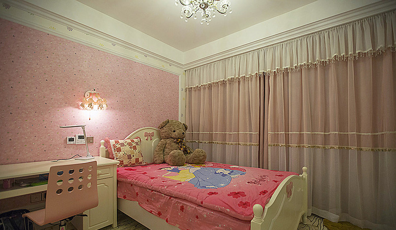 儿童房图片来自家装大管家在奢华经典欧式 148平华丽展现的分享