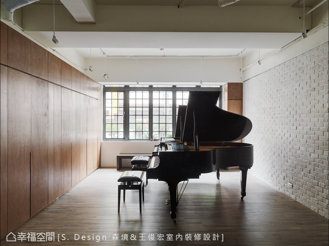 别墅 工业 商住一体 音乐室 其他图片来自幸福空间在396平随心游艺．音律LOFT的分享