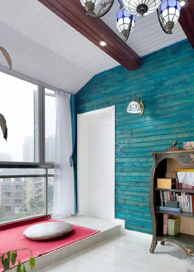 三居 客厅 卧室 地中海 白色 蓝色 简约 田园 旧房改造 阳台图片来自实创装饰晶晶在不一样的蓝与白不一样的地中海！的分享