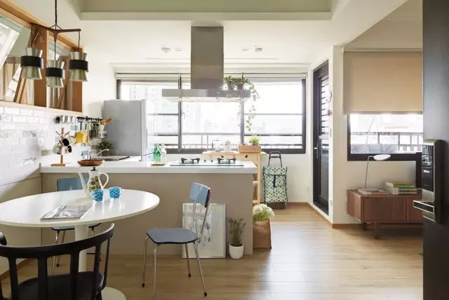 简约 一居 单身公寓 厨房图片来自实创装饰上海公司在50平现代简约风格单身公寓的分享