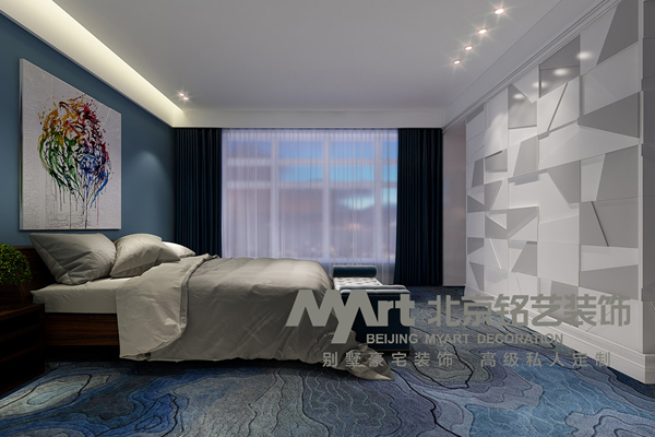 卧室图片来自北京铭艺-Myart-大飞在北京铭艺全国设计大奖赛设计巡3的分享