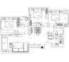银河丹堤120平三居室-新古典风格装修-实景图赏析