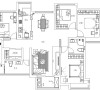 雅居乐 135平三居室 欧式风格装修 设计案例 效果图