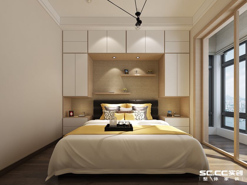 龙湾国际 复试 现代 装修 卧室图片来自夏曼在中力龙湾国际 270平装修现代风格的分享