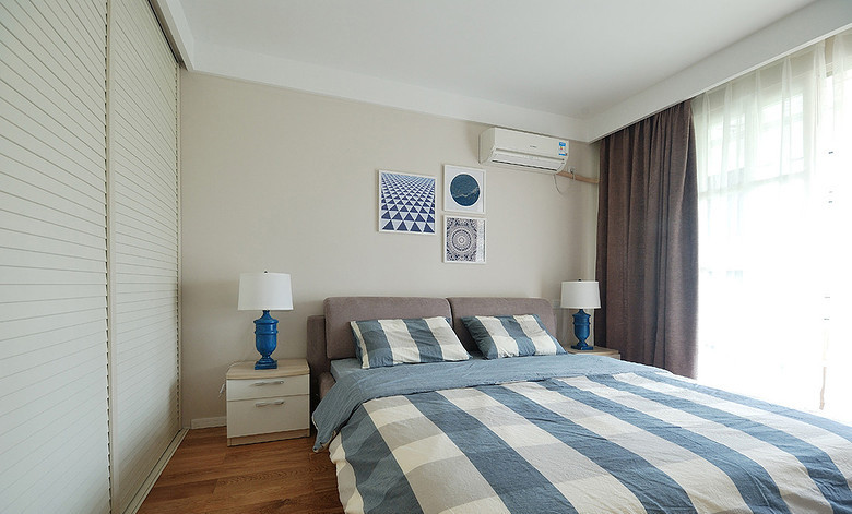 简约 北欧 三居 白领 卧室图片来自一道伍禾装饰在k2玉兰湾北欧风格装修的分享