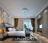简单大气的卧室	设计理念：卧室的设计以灰白搭配，及浅色的地板让空间显得宽敞、明亮。给人一种大气简洁的舒适感觉。