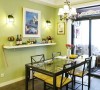小餐厅也能享受浪漫的用餐环境