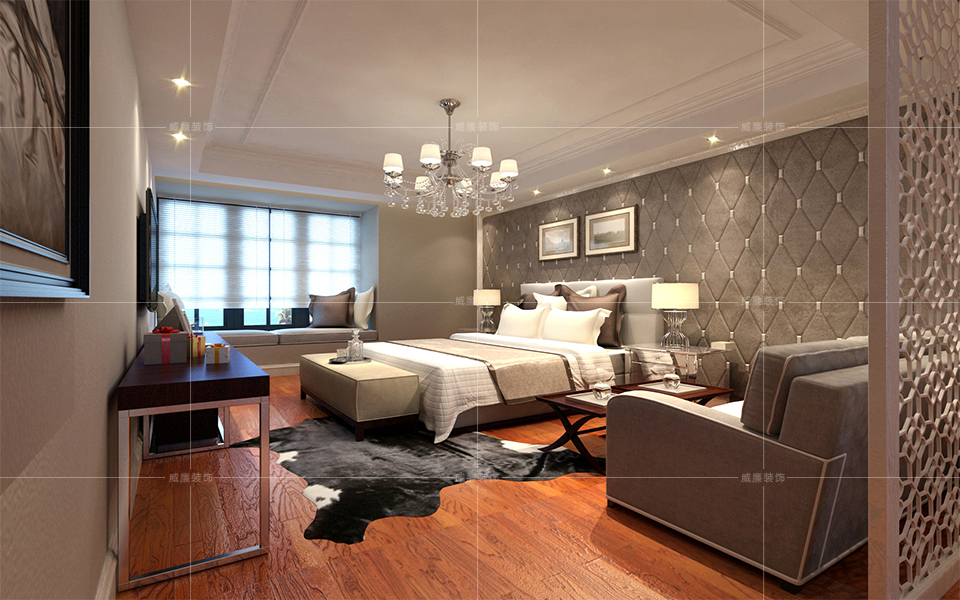 青岛装修 欧式 装修公司 卧室图片来自青岛威廉装饰在星雨华府欧式风格设计的分享