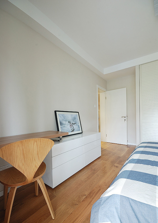 简约 北欧 三居 白领 卧室图片来自一道伍禾装饰在k2玉兰湾北欧风格装修的分享