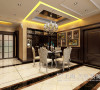 郑州蓝堡湾装修效果图鉴赏4室2厅居室户型160平案例设计——餐厅布局