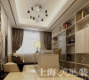 联盟新城现代装修四居室案例现代180平设计方案——书房设计