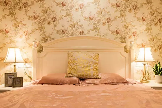 简约 美式 二居 旧房改造 卧室图片来自实创装饰上海公司在77㎡绝美田园风的分享