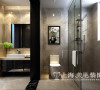 永威五月花城装修127平三室两厅居室户型布局设计效果图——卫浴设计
