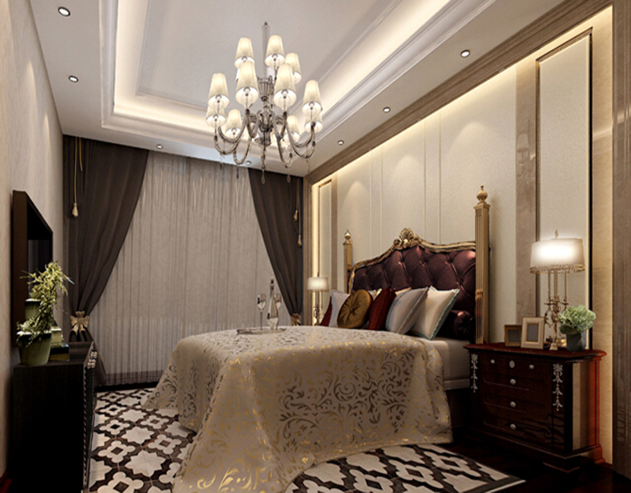 简约 别墅 白领 欧式 卧室图片来自北京轻舟装饰公司在香江别墅的分享