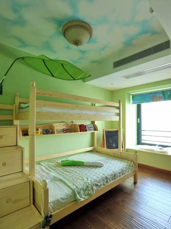 东南亚 四居 白领 旧房改造 小资 客厅 儿童房图片来自沙漠雪雨在140平米东南亚风格四居大宅的分享
