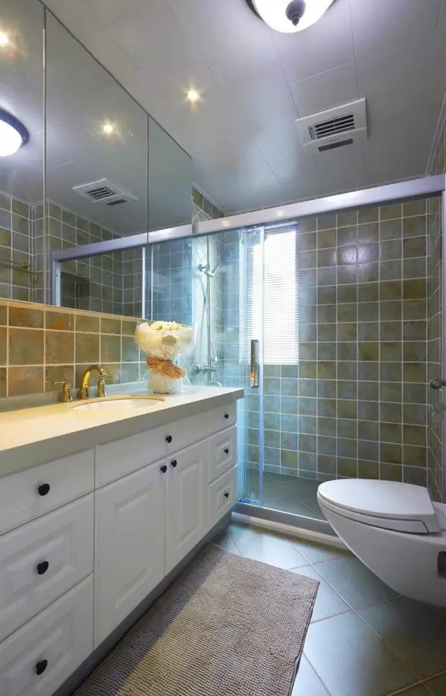 简约 美式 三居 卫生间图片来自实创装饰上海公司在这套132㎡的美式新房花了多少钱的分享