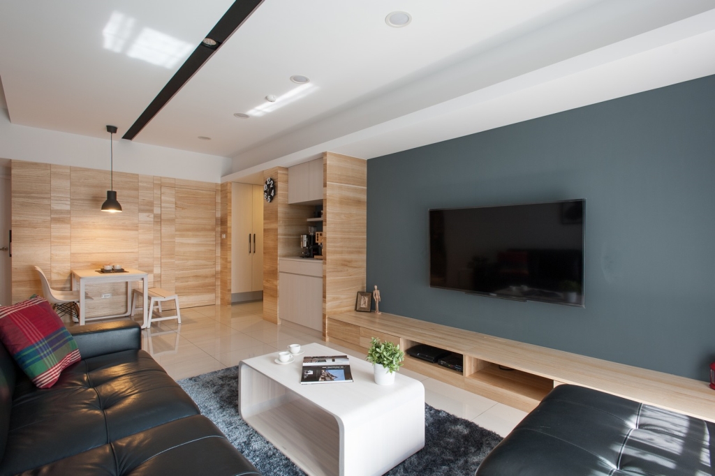 北欧 木式 舒适 客厅图片来自成都丰立装饰工程公司在木色北欧  打造舒适生活的分享