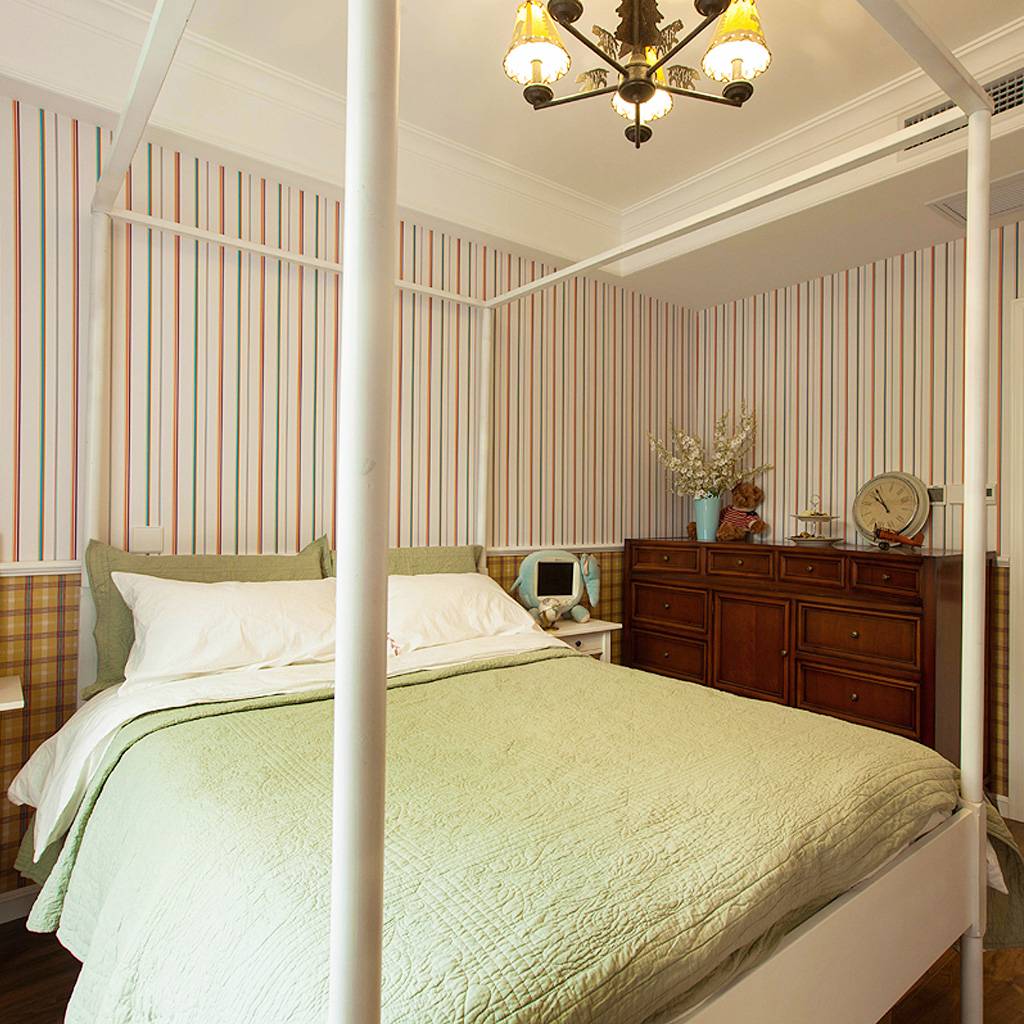 二居 美式 白领 自由 卧室图片来自一号家居网成都站在人居锦尚春天的分享