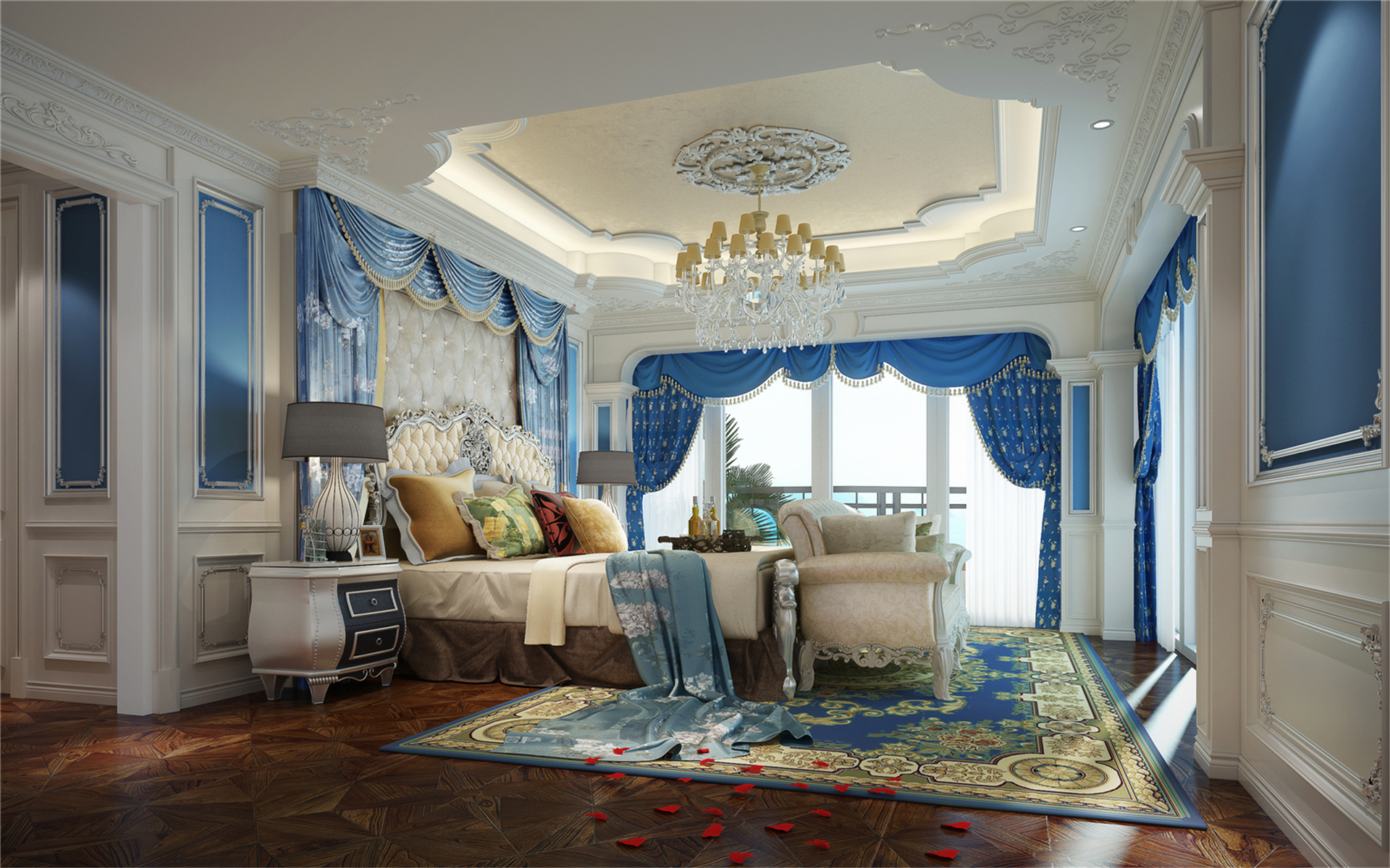 卧室图片来自莫川王远在中信红树湾-法式风格的分享