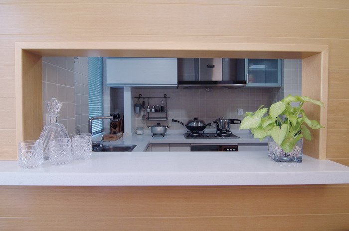 简约 现代 三居 温馨 厨房图片来自一号家居网成都站在七彩花都的分享