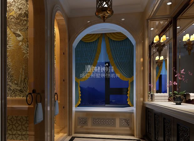 图片来自鸣仁装饰在300平米科蓝山别墅欧式现代风格的分享