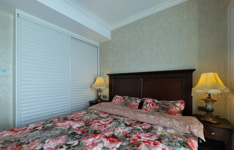 卧室图片来自家装大管家在简而不凡 90平美式温馨舒适空间的分享
