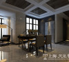 郑州永威五月花城3室2厅装修效果图赏析现代简约风格设计案例——餐厅设计