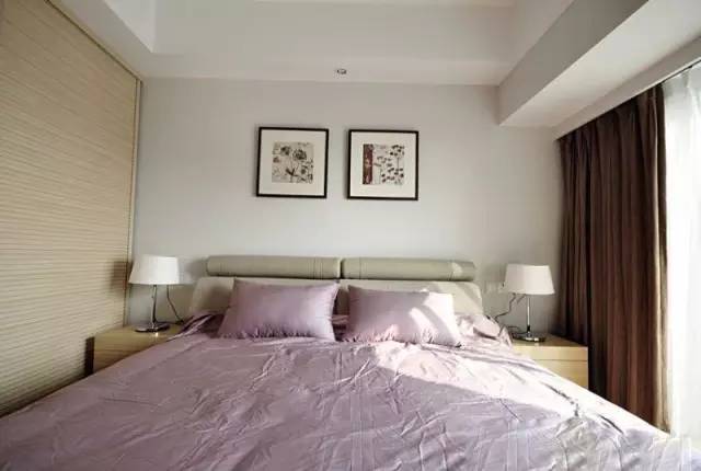 简约 三居 田园 卧室图片来自上海实创-装修设计效果图在89平原木清新家后悔自己装早了的分享