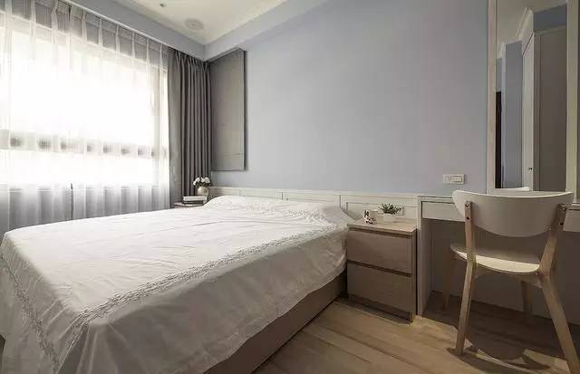 卧室图片来自实创装饰上海公司在婚房就当如此装修，大家觉得呢？的分享