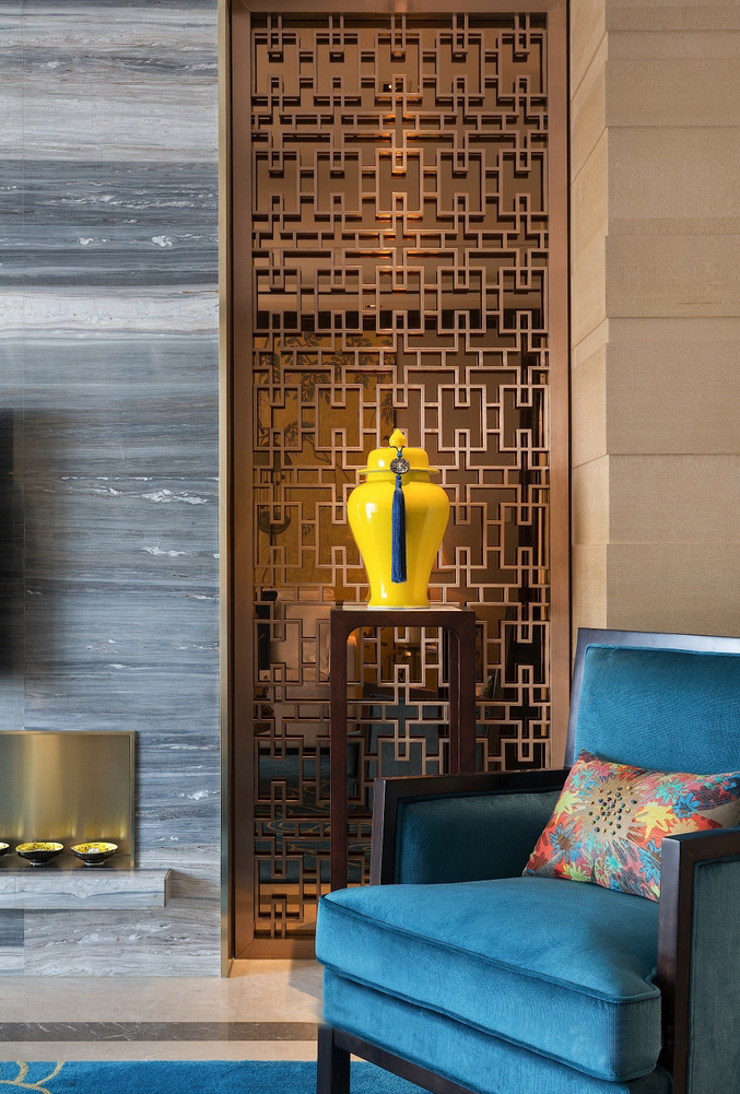 简约 中式 紫南华苑 三居 客厅图片来自一道伍禾装饰设计师杨洋在引领时尚的多彩中式设计的分享