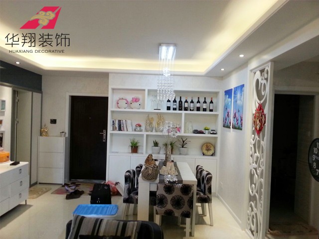 现代 简约 三居 装修 华翔装饰 餐厅图片来自合肥华翔装饰在华翔装饰华地学府名都现代风格的分享