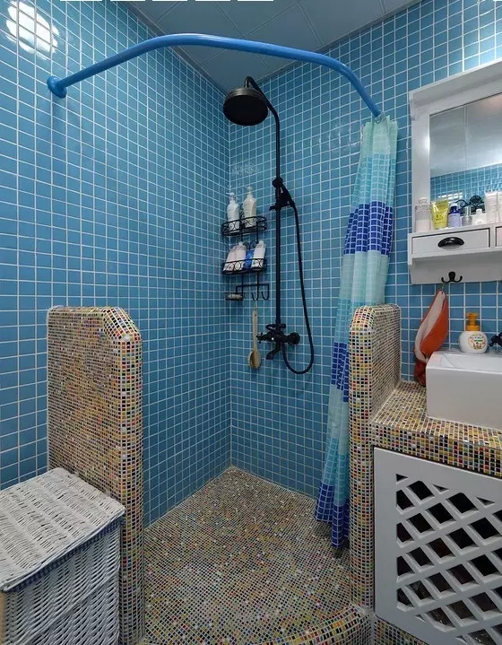 混搭 二居 旧房改造 卫生间图片来自实创装饰上海公司在54㎡小家蜕变，想不到这么漂亮！的分享
