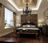 【高清】雍湖湾 新古典风格 卧室 成都高度国际装修设计