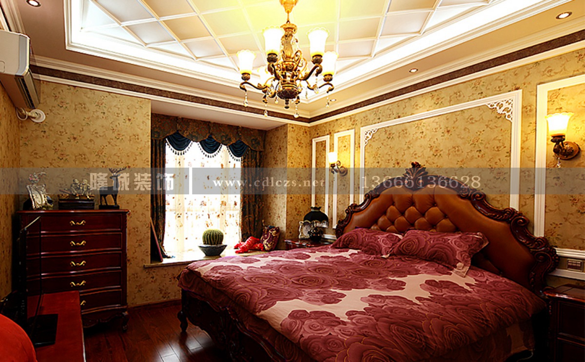欧式 卧室图片来自成都隆诚装饰有限公司在中海国际的分享