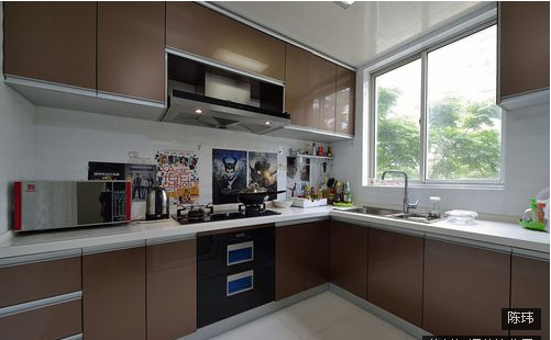 简约 厨房图片来自西安紫苹果装饰工程有限公司在现代简约风格1的分享